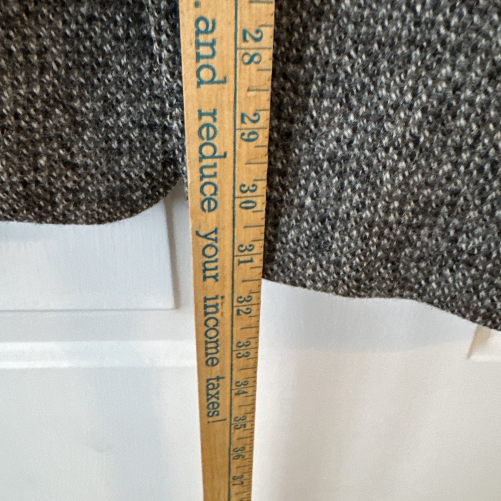 Vintage Alexandre Harris Tweed Blazer Mens 44 Gray Wool Milium Lined England - Picture 9 of 11